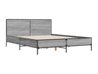 Bed frame Mobenze Gray 150x200 cm Mobenze d'ingénierie and Metal GBIE68938