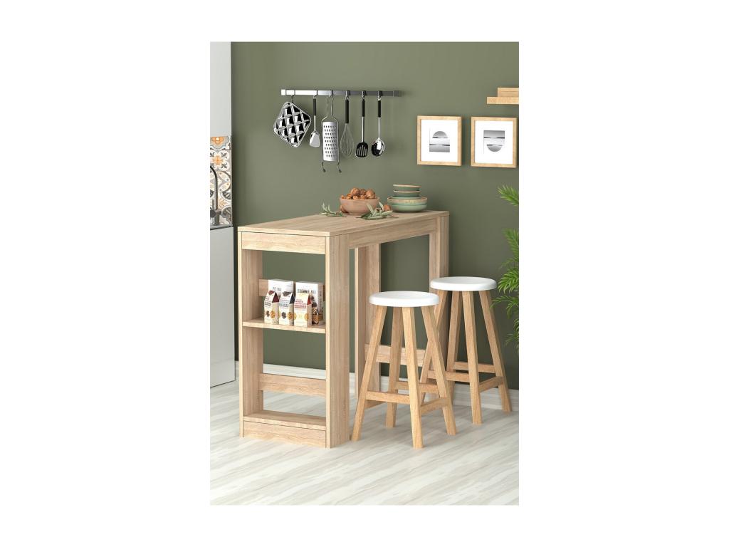 Dining Table Luxameub Brown 120x50x100 cm Luxameub PDVV90460