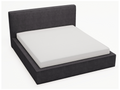 Upholstered bed with storage - 180x200 - double bed - Mobenze - anthracite - Mobenze WCOH74435