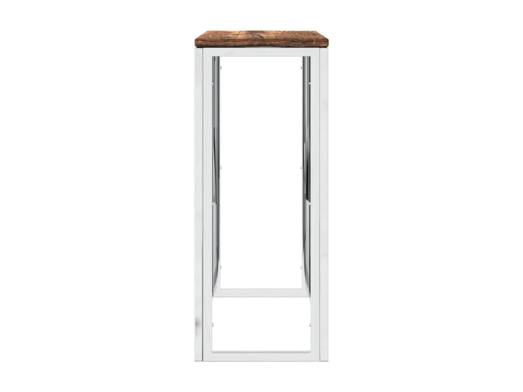 Table Console table Silver Steel inoxydable/Mobenze Solid récupération JHBW74171