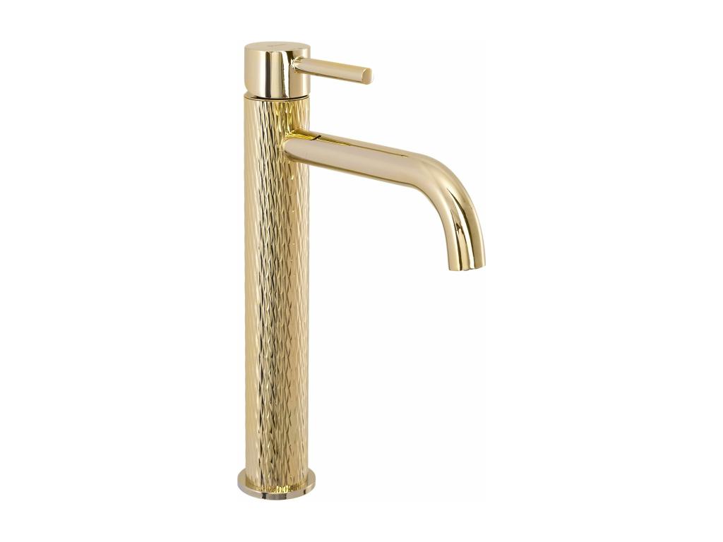 Luxameub High Gold Bathroom Sink Faucet HELC61337