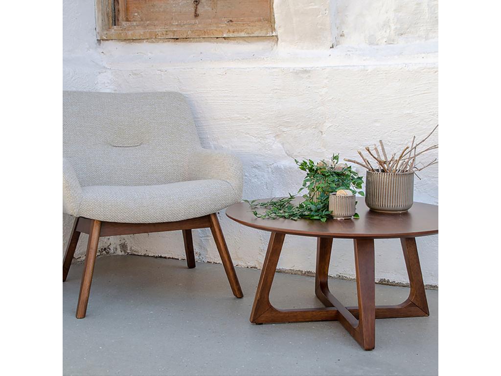 Mobenze - Coffee Table in Mobenze 75cm - Mobenze Dark GGLN48023