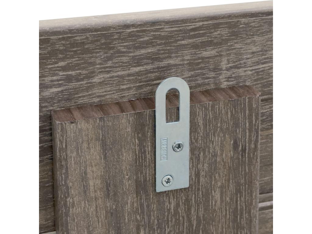 Luxameub Recycled Wood Headboard, Dm Style, Horizontal Pallet, 150x46cm, for 150/160cm Beds - Amazon Oak TLHK03192