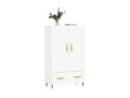 Sideboard haut White 69.5x31x115 cm bois d'ingénierie UHOM38112