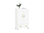 Sideboard haut White 69.5x31x115 cm bois d'ingénierie UHOM38112