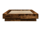Bed frame Oak Smoked 90x190 Mobenze d'ingénierie NOUQ01703