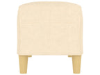 Banc Cream 100x35x41 cm Fabric SCQU47127