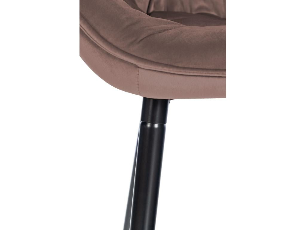 Stool of bar Chair Metal Brown 54x57.5x103 cm 10 0004885 YVBZ21661