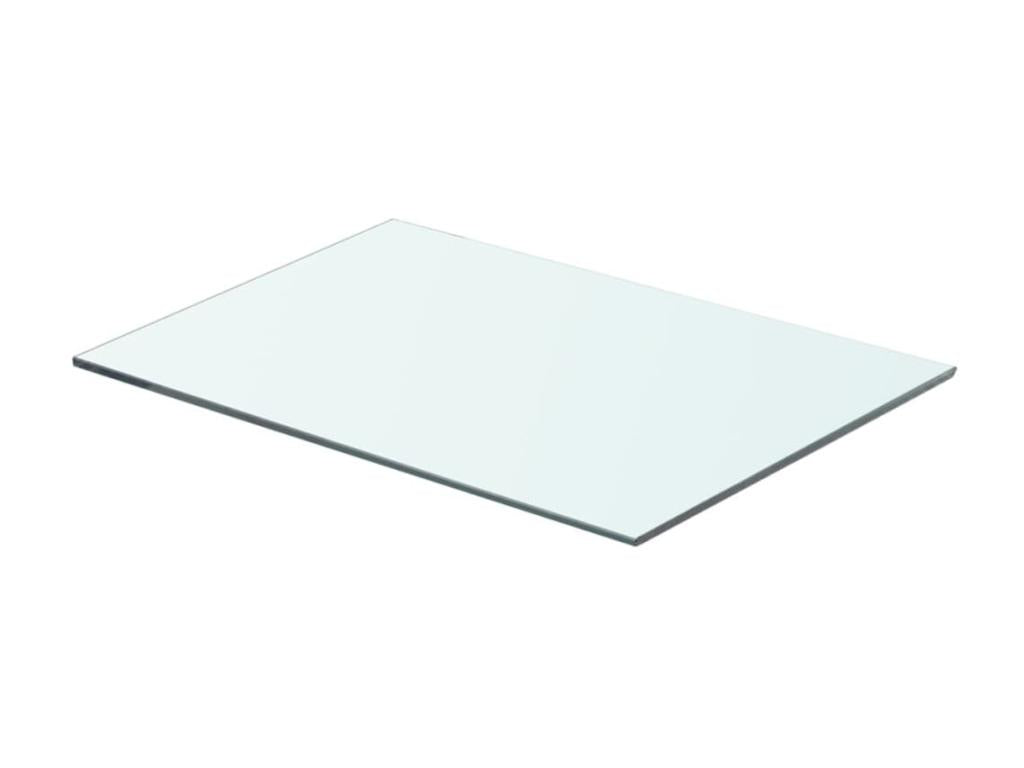 Clear glass shelf panel 50x30 KFQG42738