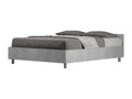 Bed double Storage 140x200 Gray béton Mobenze TXDT43921