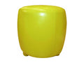 Moss Green Barrel Pouf JUYE60517