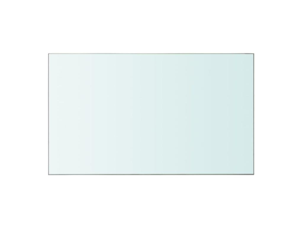 Clear glass shelf panel 50x30 KFQG42738