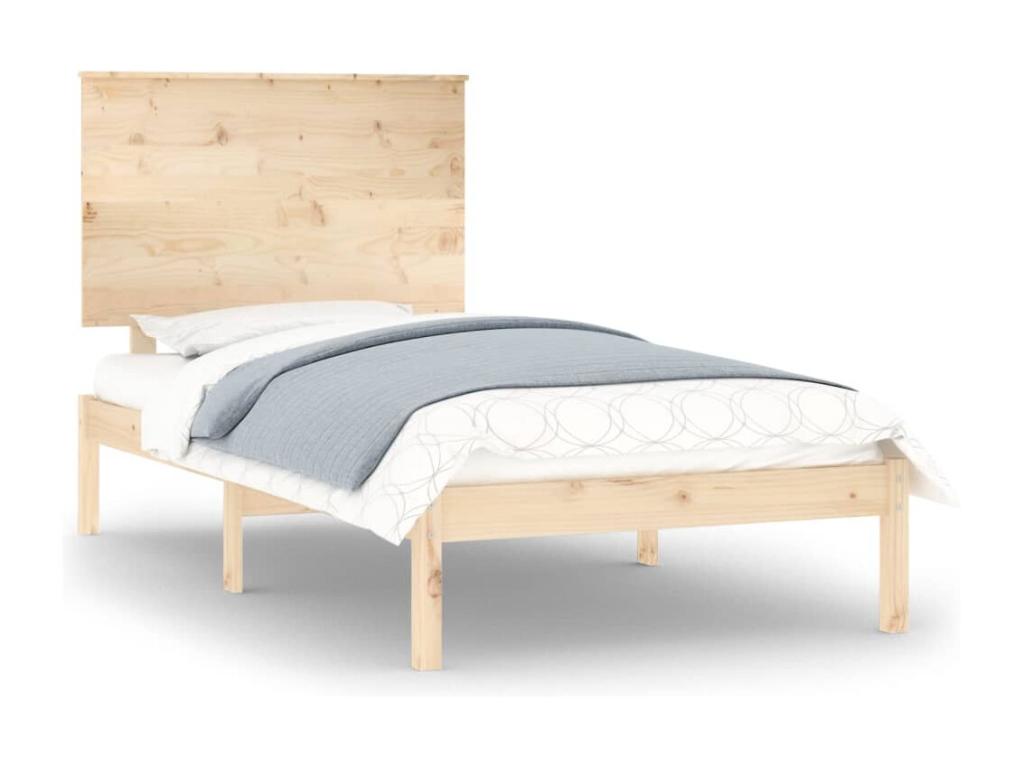 Bed frame without Mattress 75x190 cm Mobenze Solid QVTG06030