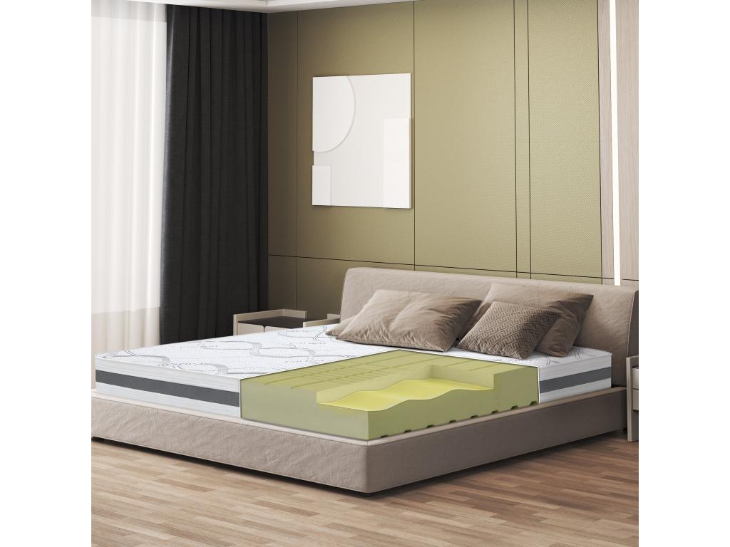 Double Mattress 155x170 with Memory Foam - PINPAI Quality - Height 20 cm - Made in Italy MRJL63987