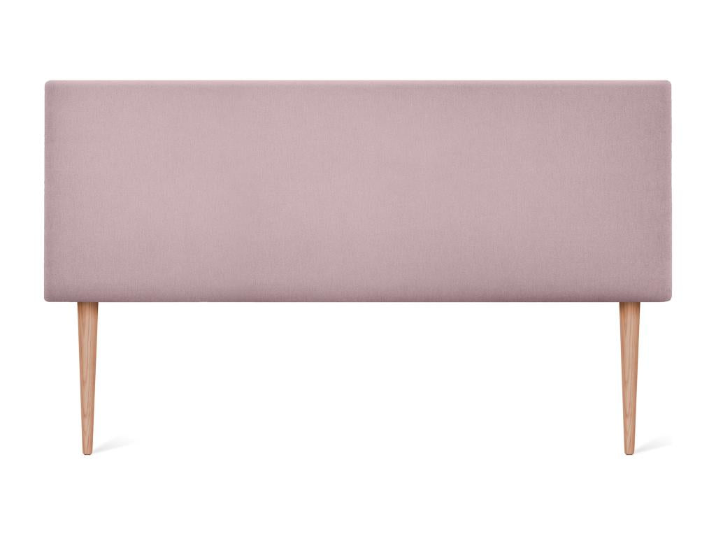 Luxameub PINPAI Smooth Fabric Headboard 135x105cm with Legs for 120/135cm Beds - Salmon HWYB00382