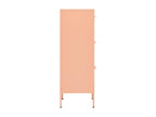 Wardrobe of Storage Pink 42.5x35x101.5 Steel 2 OFKI86089