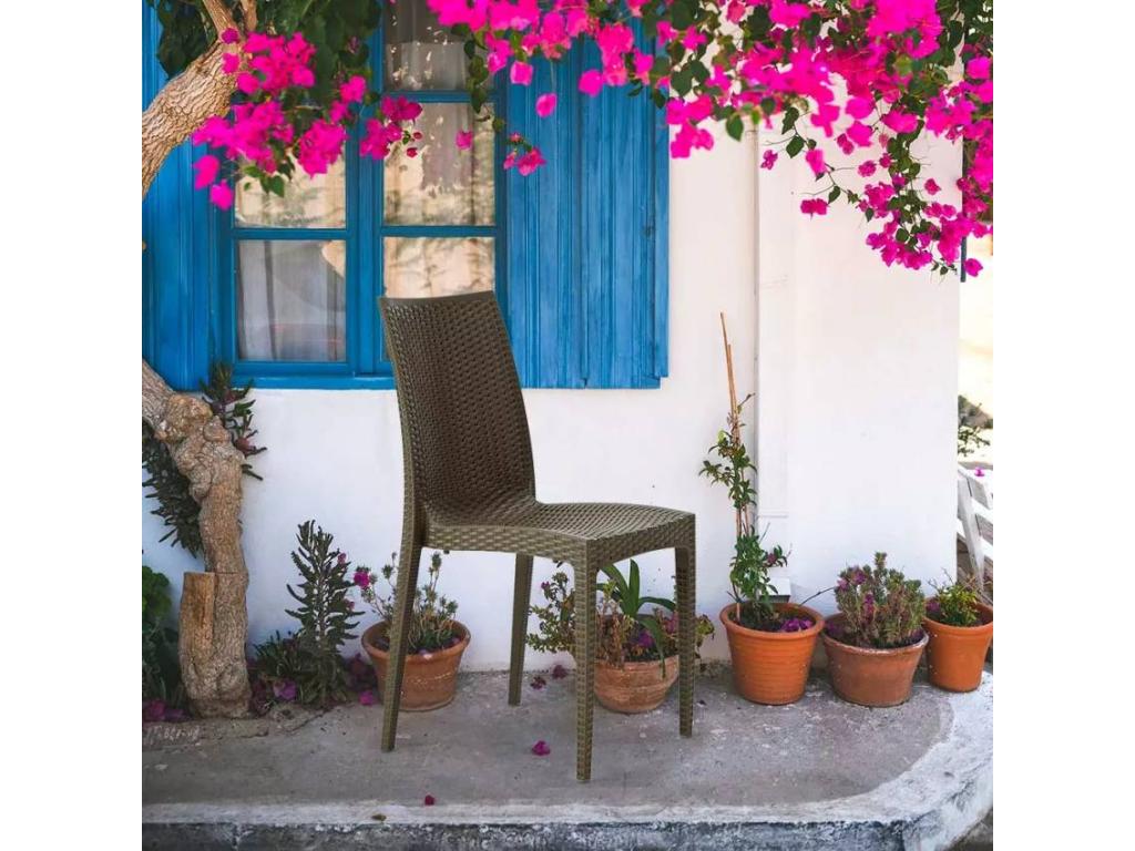 Chair Garden terrasse empilable bar Mobenze Modern Set of 22 Mobenze DBNQ64387