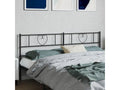 Black metal headboard 193 cm HLVZ08386