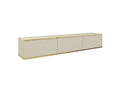 TV stand Luxemeub PINPAI RTV175 175x32x30 Cream / Gold PUWF89902