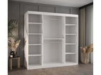 WARDROBE Mobenze DOORS COULISSANTES 200/180/62 2 Doors White ZCVQ14243