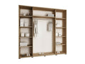 Wardrobe Mobenze 108 White 200x200x62cm Doors Wardrobe Glissement KOWZ53573