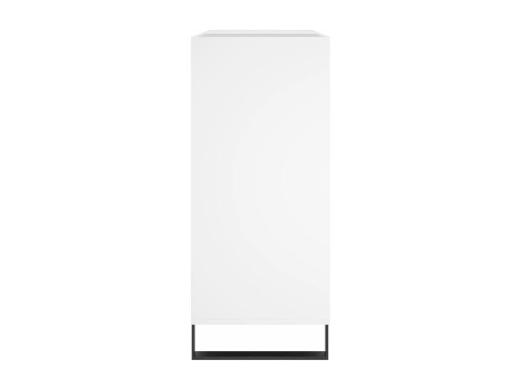 Wardrobe disques White 84.5x38x89 cm bois d'ingénierie KSVI61225