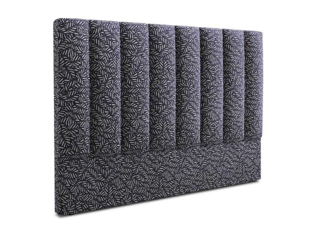 Mobenze - Mobenze Headboard 200x120cm in navy blue patterned Mobenze - 200x8x120cm JGYS67466