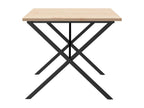 Dining Table Frame in X 180x90x75.5 cm bois Pine Solid fonte VFPE12856