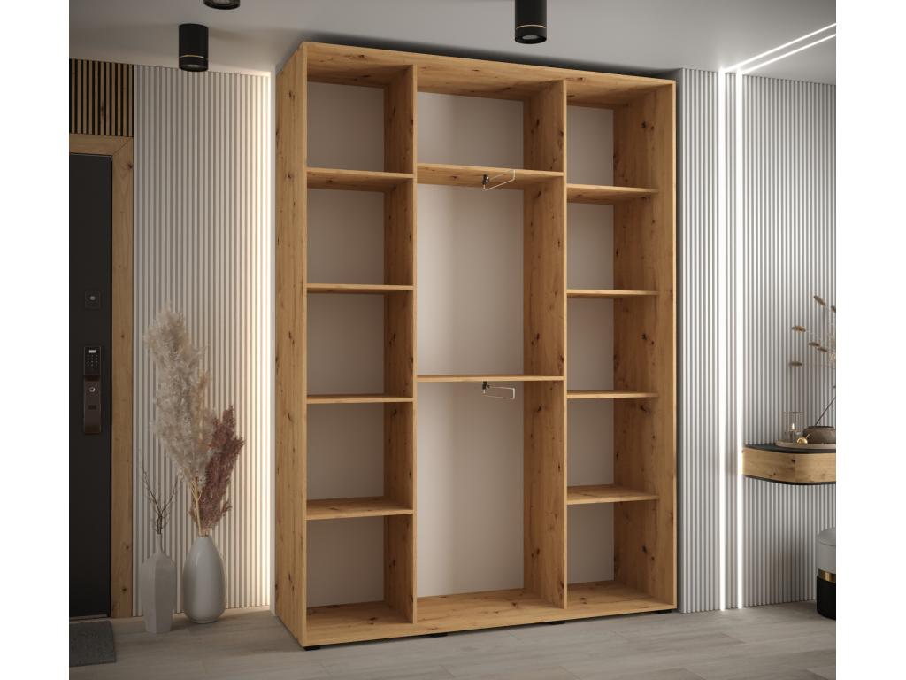 WARDROBE Mobenze 9 DOORS COULISSANTES 235.2/180/45 3 Doors DZHR03456