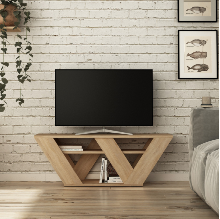 Designer TV stand in Mobenze, 110 cm, Mobenze OMJQ83525