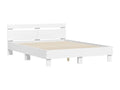 Bed frame without Mattress White 140x190 cm TVKA88932