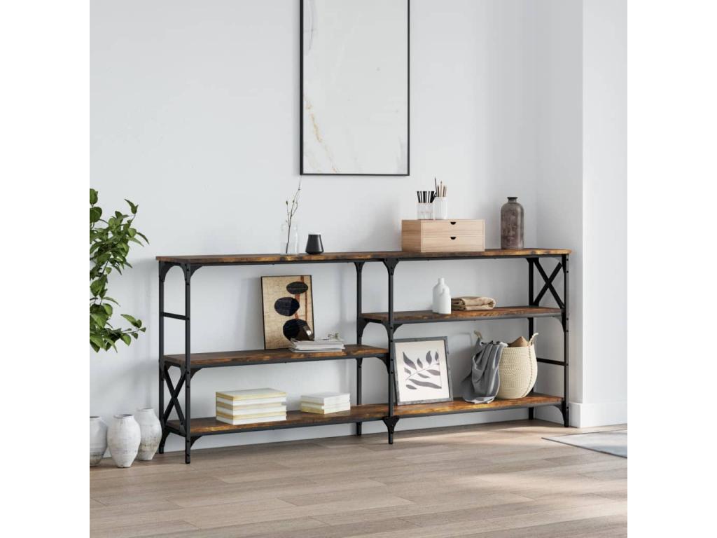 Table Console table Oak Smoked 180x29x76.5 Mobenze d'ingénierie EUBJ78569