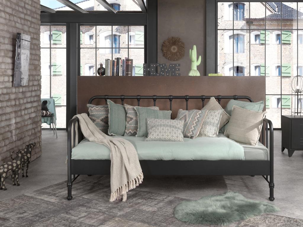 Bed Enfant Luxameub KSB005 99x208x106 Black BMOR20189