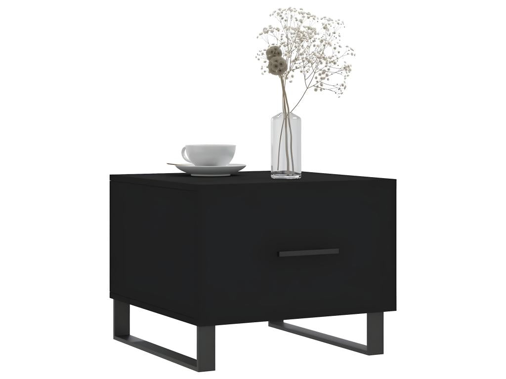 Coffee Table Black 50x50x40 cm Mobenze d'ingénierie OTNJ97605