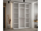 WARDROBE Luxameub 8 DOORS COULISSANTES 235.2/180/45 3 Doors White/Black/Or JTUW02052