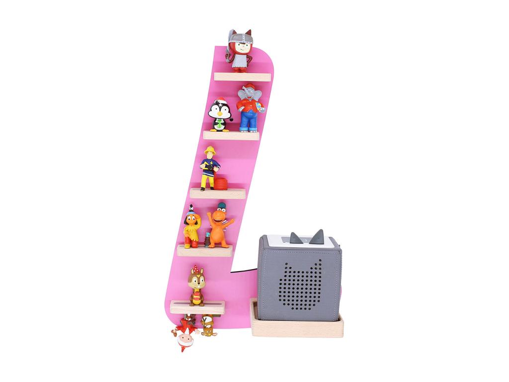 Mobenze Letter L Children's Shelf Figurines Mobenze Wall Shelf Mobenze Pink UEVJ94966