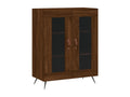 Sideboard Oak Brown 69.5x34x90 cm bois d'ingénierie MFGR39962