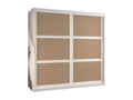 WARDROBE Mobenze DOORS COULISSANTES 200/180/62 2 Doors White ZCVQ14243