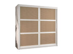 WARDROBE Mobenze DOORS COULISSANTES 200/180/62 2 Doors White ZCVQ14243