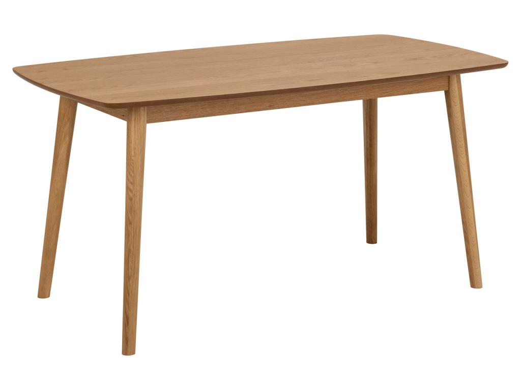 Luxameub Table of salle Dining 80x150 cm finition Oak délavé. HHFD01192