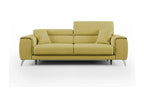 Mobenze Sofa with assises coulissantes in Fabric doux antitache T05 185 cm Yellow ZPAG41100