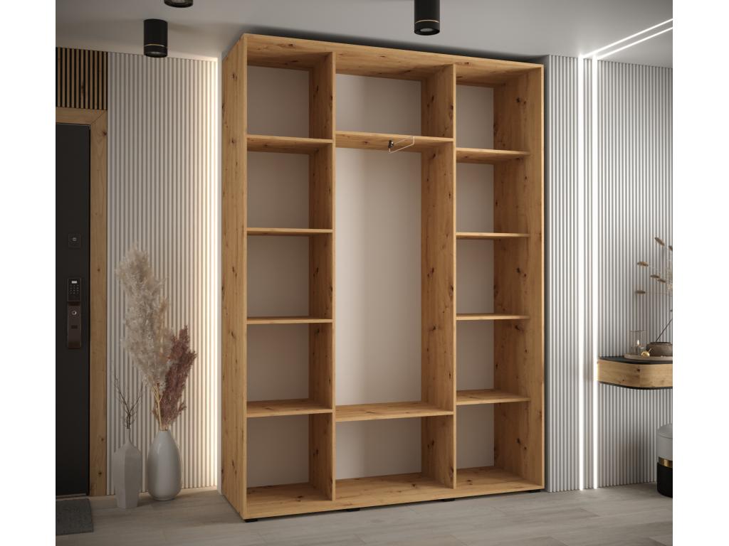 WARDROBE Mobenze 9 DOORS COULISSANTES 235.2/180/45 3 Doors DZHR03456