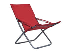 Chairs pliables of plage 2 pcs Fabric Red QLTN96189