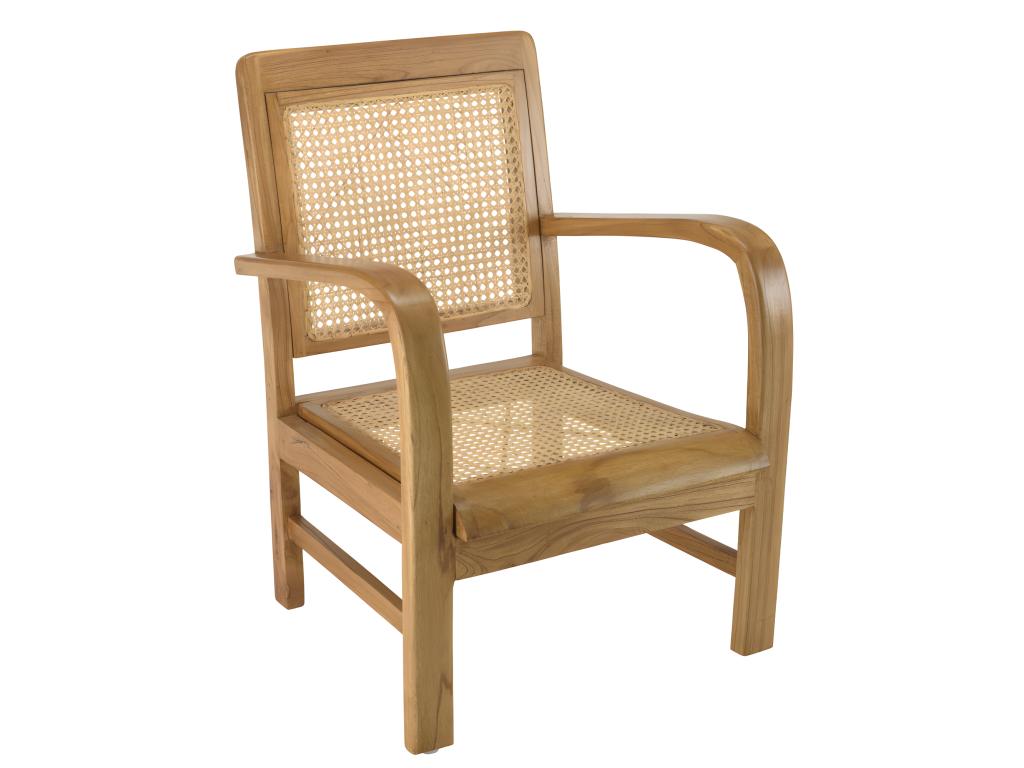 Luxameub - Armchair Brown Light Luxameub and cannage RKFU97639