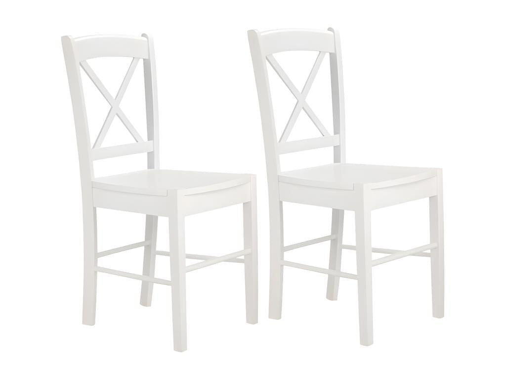 Chair TREND Mobenze 2pk White OEPY67018