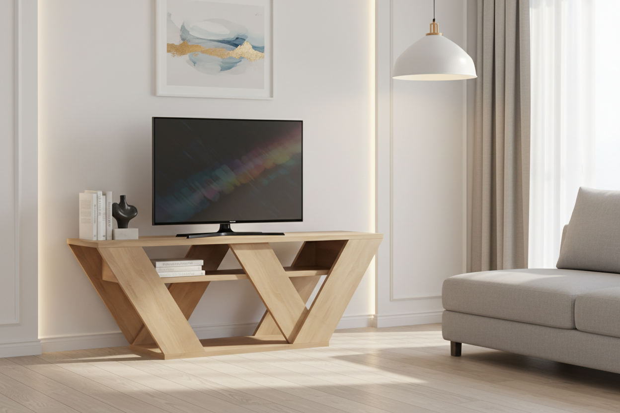 Designer TV stand in Mobenze, 110 cm, Mobenze OMJQ83525