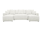 Sofa Mobenze U White NRBT86297