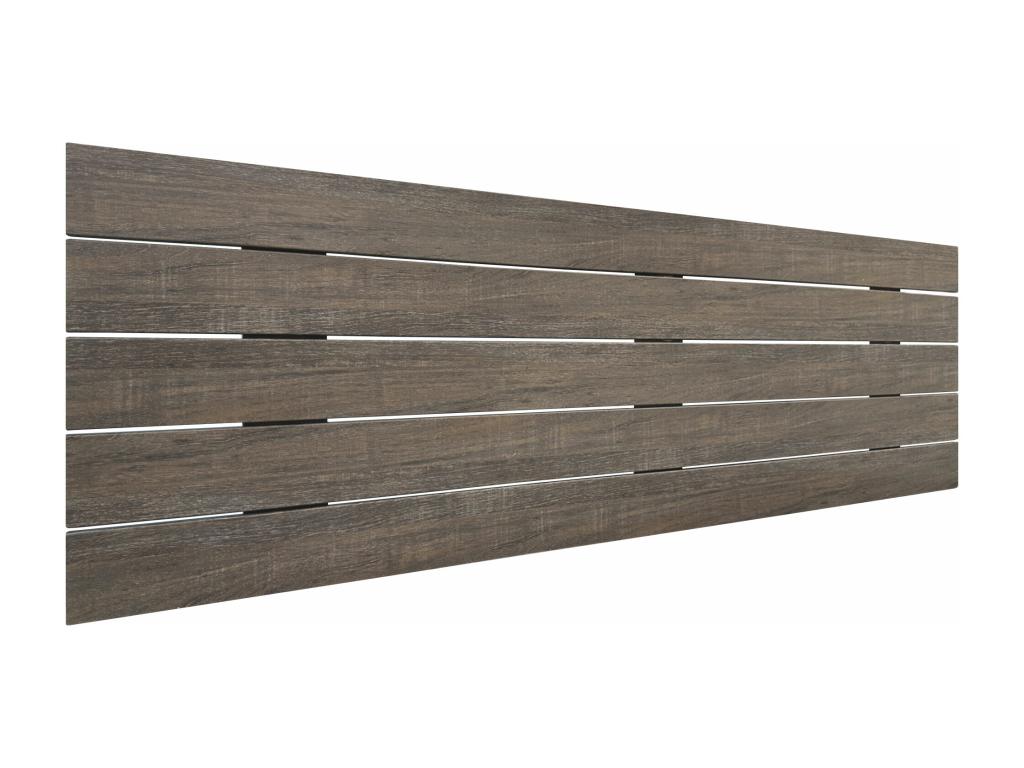 Luxameub Recycled Wood Headboard, Dm Style, Horizontal Pallet, 150x46cm, for 150/160cm Beds - Amazon Oak TLHK03192