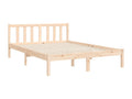 Bed frame without Mattress 120x200 cm Mobenze of Pine Solid OXRH13783