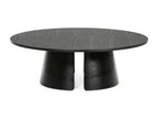 Mobenze - Coffee Table ronde in Mobenze 110cm - Black DYSB71789
